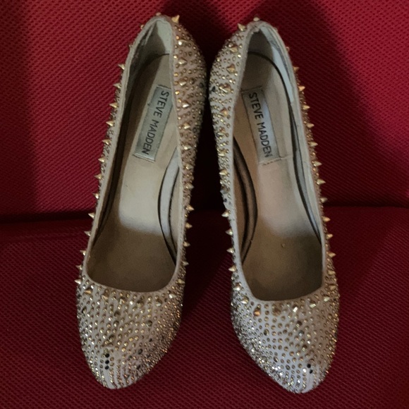 Steve Madden Studded Heels - Picture 2 of 3